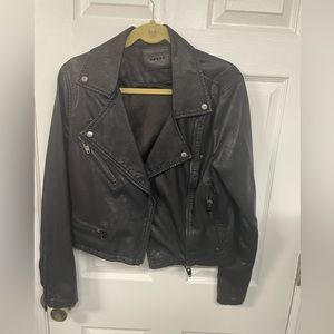 Blank NYC black leather jacket